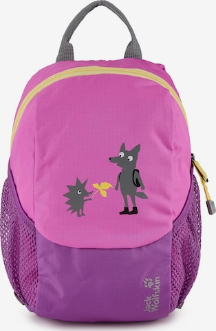 JACK WOLFSKIN Backpack 'Sprout' in Purple: front