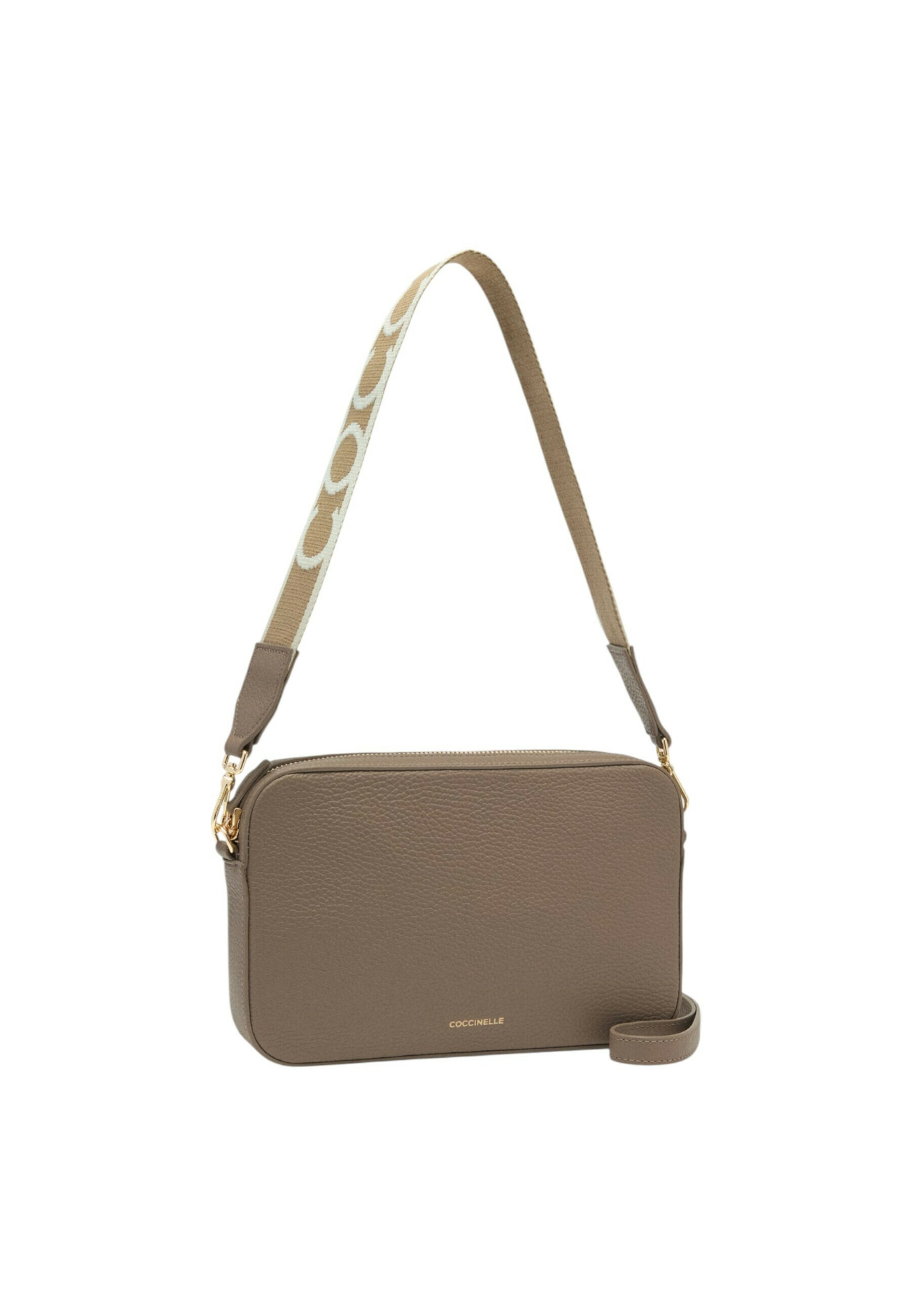 Sac bandoulière 'Tebe' Coccinelle en beige