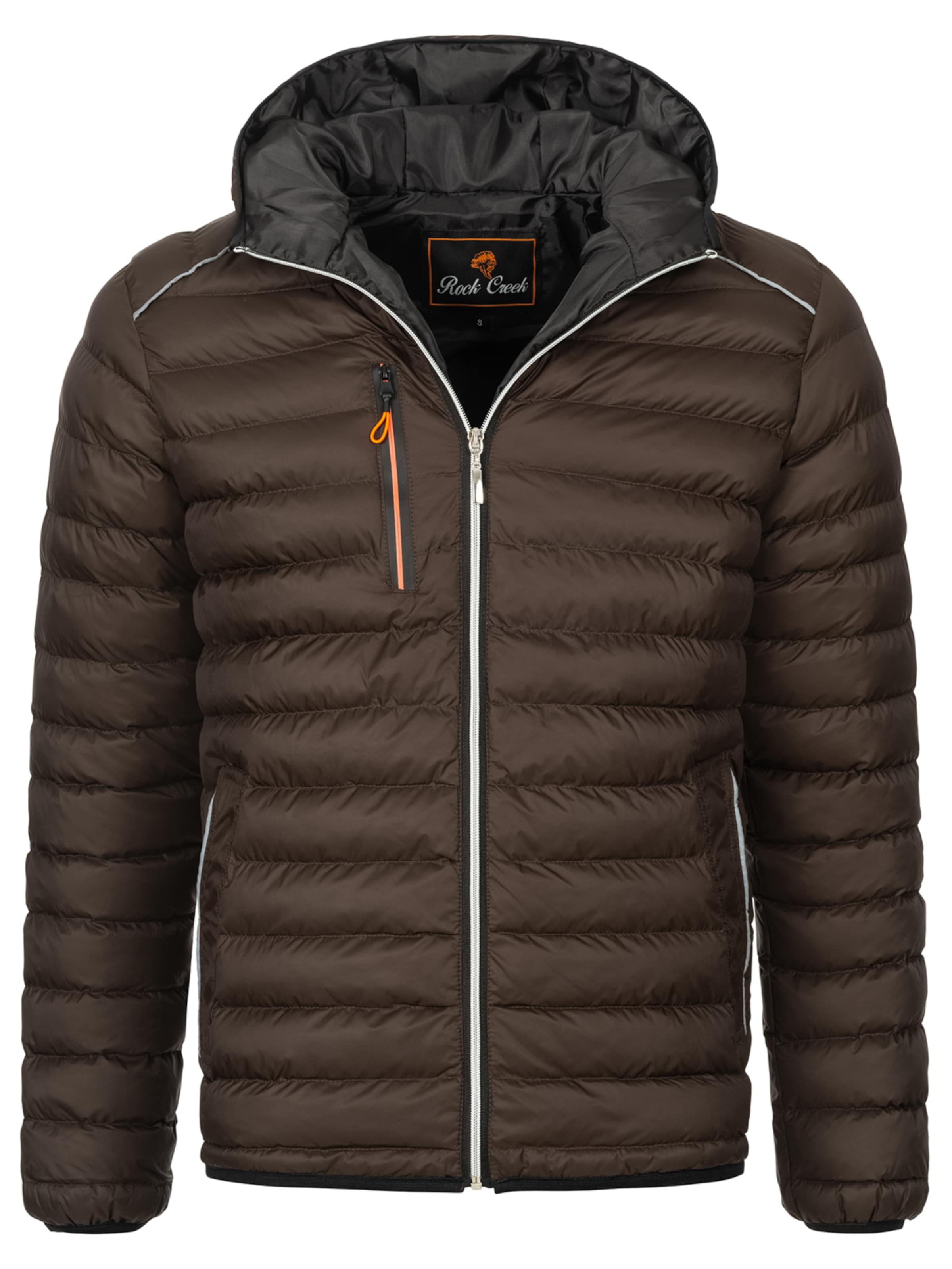 Rock Creek Jacke in Braun: Vorderseite