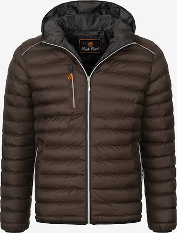 Rock Creek Between-season jacket in Brown: front