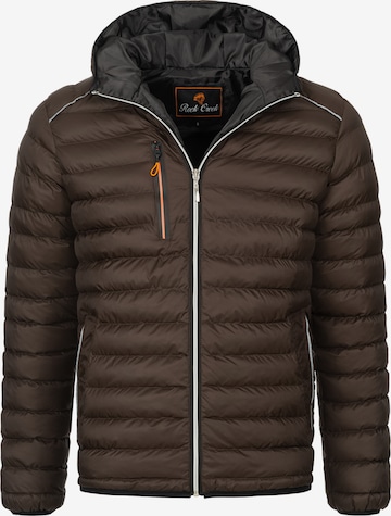 Rock Creek Jacke in Braun: predná strana