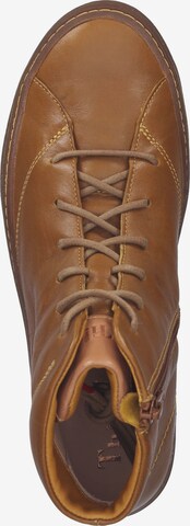 THINK! Lace-Up Ankle Boots in Brown