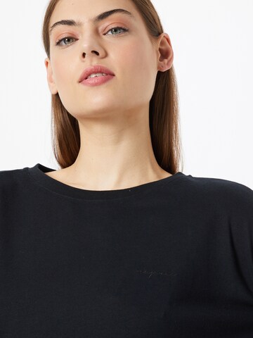 Tricou 'Celeste' de la mazine pe negru