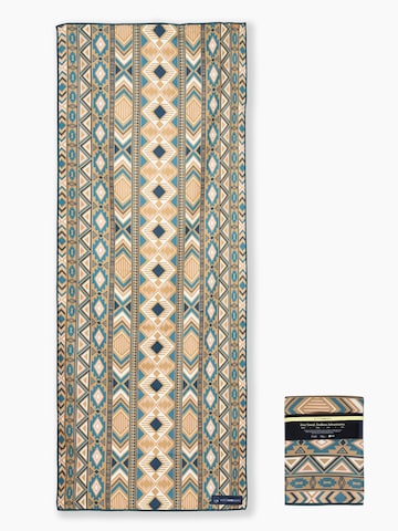 woodsandwaves Beach Towel 'Golden Treasure' in Mixed colors: front