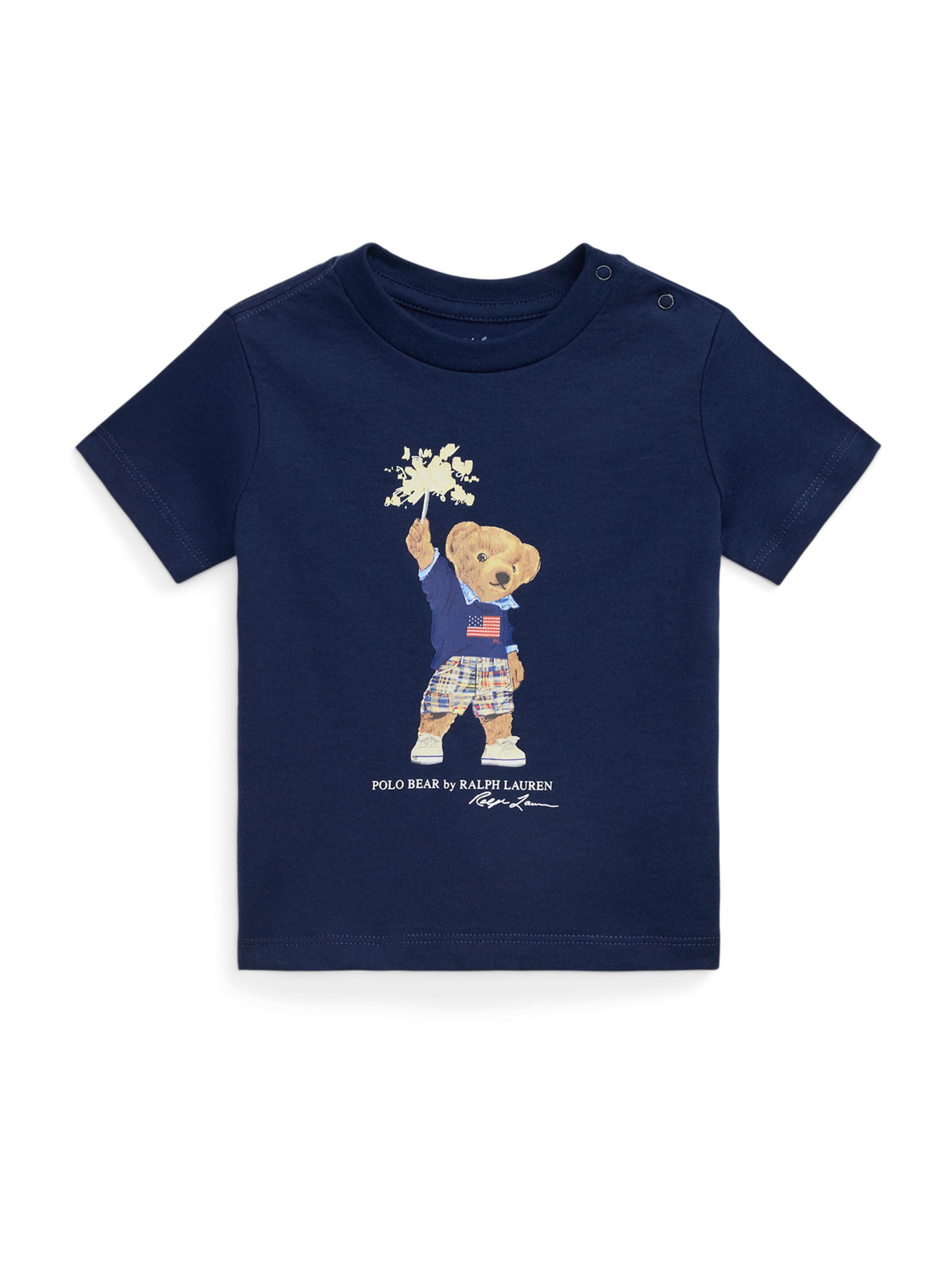 Polo Ralph Lauren Majica | modra barva: sprednja stran