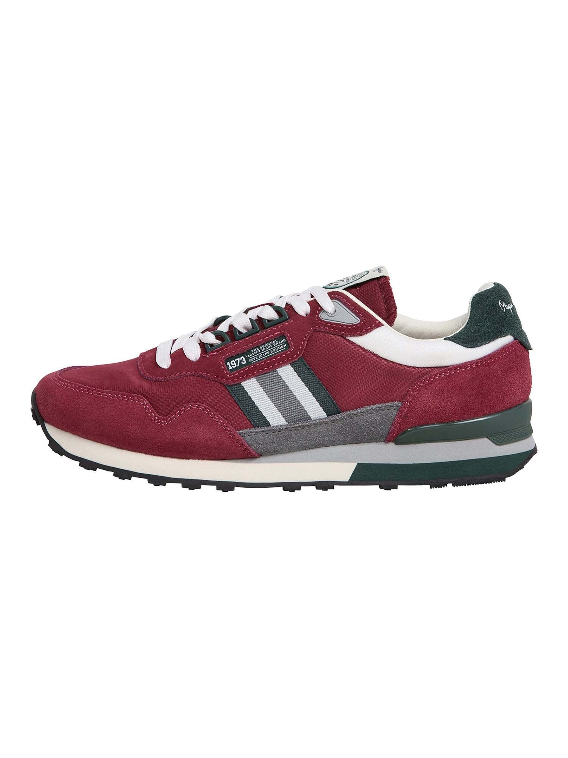 Pepe Jeans Platform trainers in Red: front