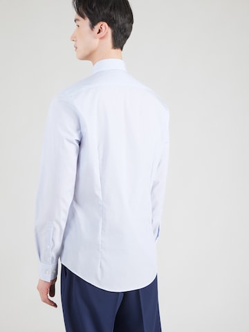 Calvin Klein Средняя посадка Рубашка в Синий: сзади