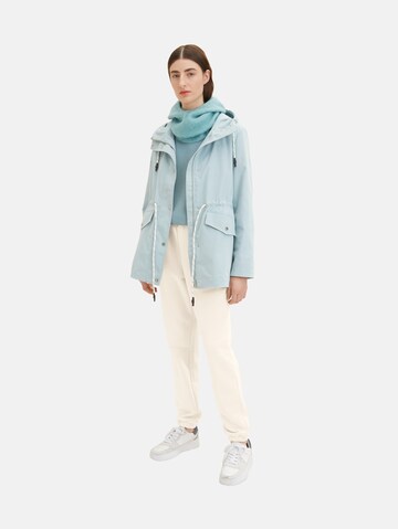 TOM TAILOR Between-Seasons Parka in Blue