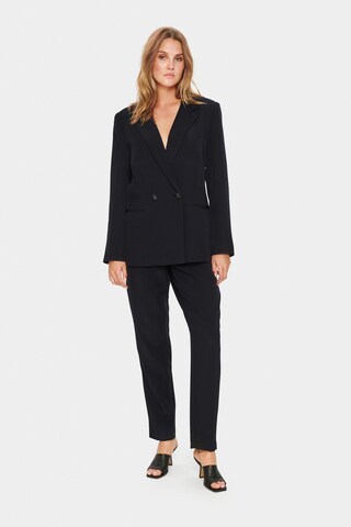 SAINT TROPEZ Blazer in Schwarz