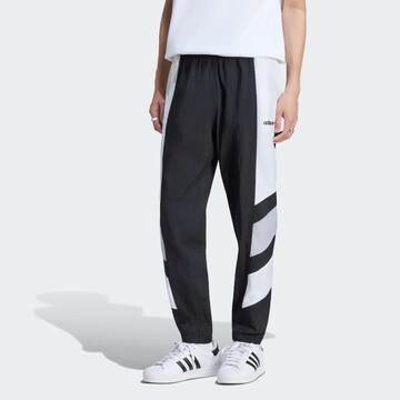 Effilé Pantalon de sport 'Juventus Turin EQT' ADIDAS PERFORMANCE en noir : devant