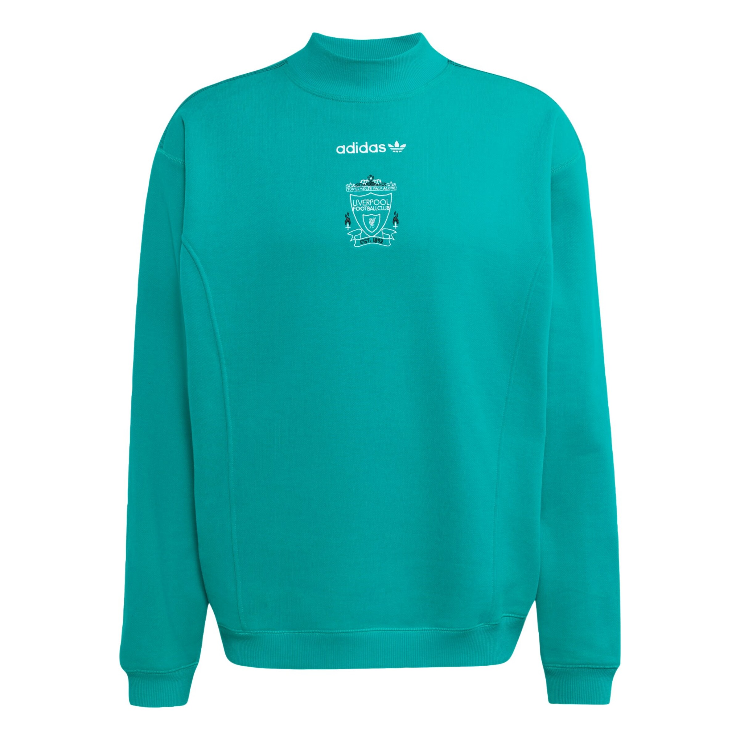 ADIDAS PERFORMANCE Sweatshirt 'Liverpool FC EQT' in Groen: voorkant