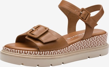 Tamaris Sandal in Brown: front