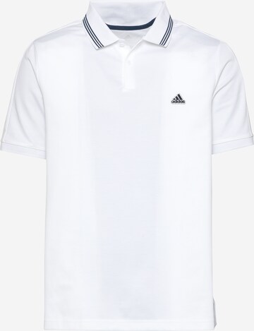 ADIDAS GOLF Performance Shirt 'Go-To' in White: front