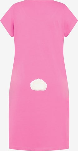 Ulla Popken Nachthemd in Roze