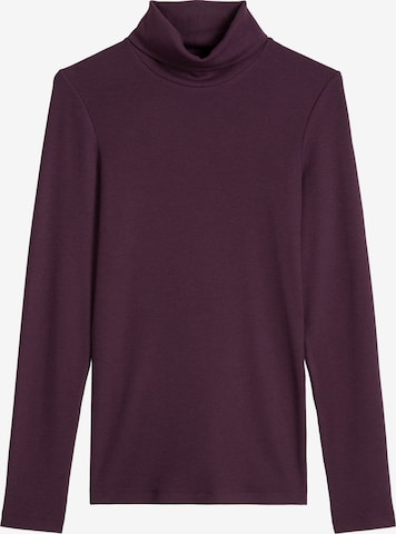 T-shirt Marc O'Polo en violet : devant