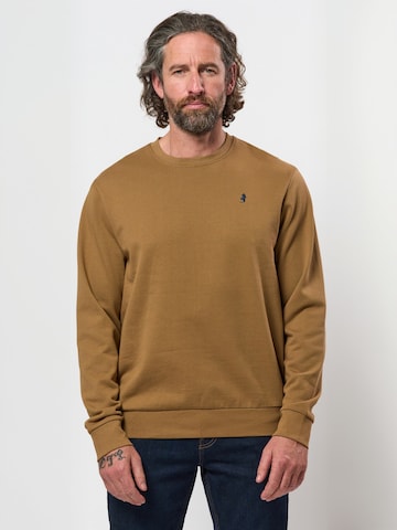 MCS Sweater 'MCSkyler' in Brown: front