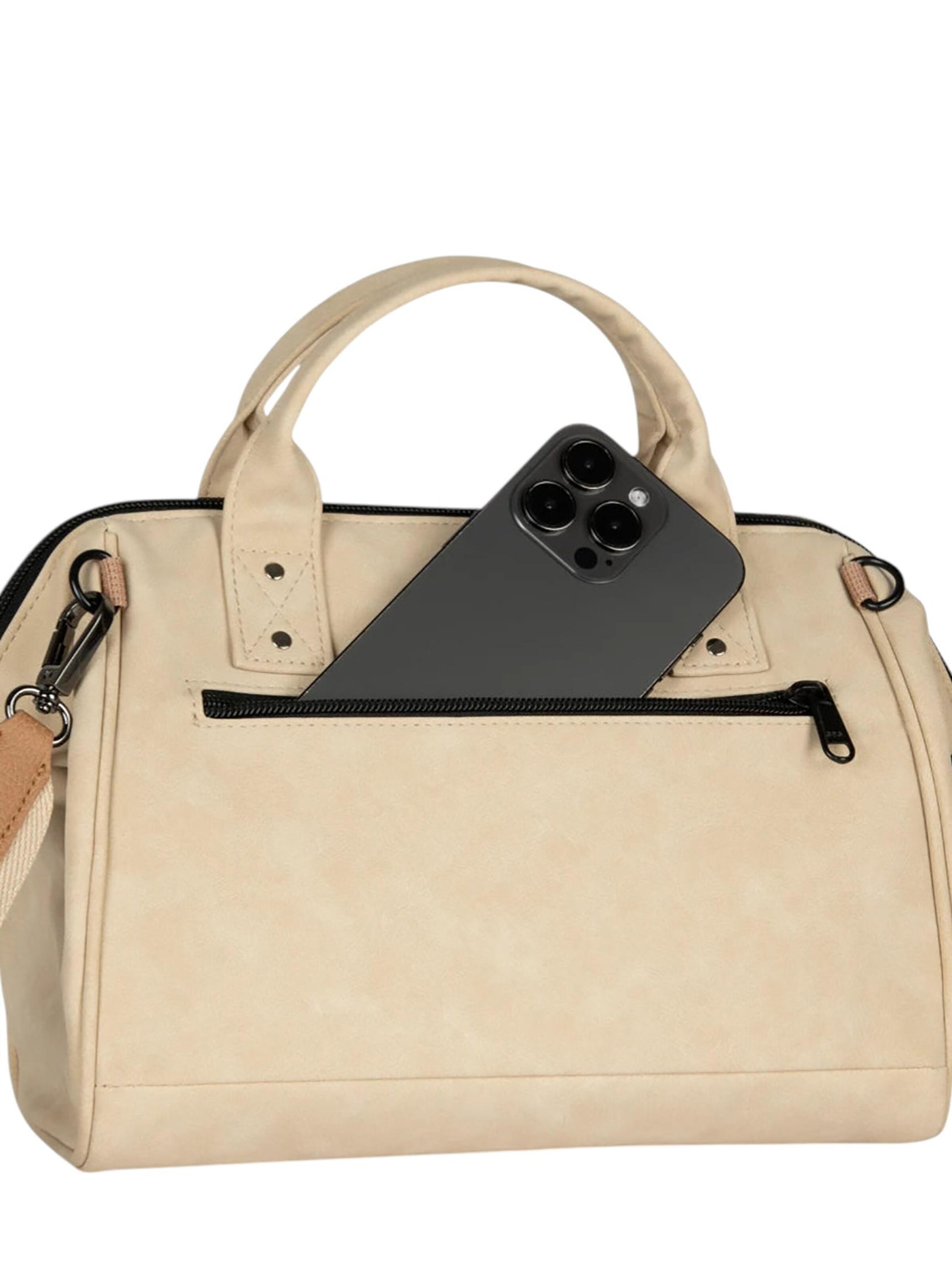 Cabaia Crossbody Bag 'Andenne' in Beige