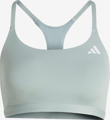 ADIDAS PERFORMANCE Bustier Urheilurintaliivit 'OPT ESS' värissä vihreä: etupuoli