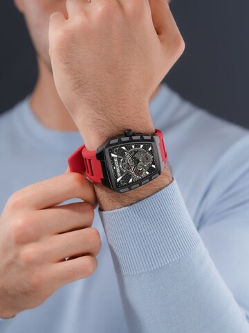 POLICE Analoog horloge ' Tough Gear ' in Zwart