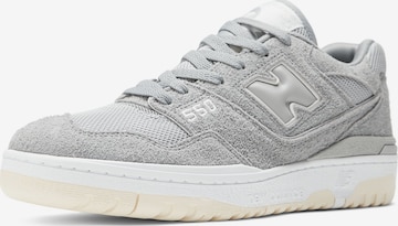 Baskets basses '550' new balance en gris : devant