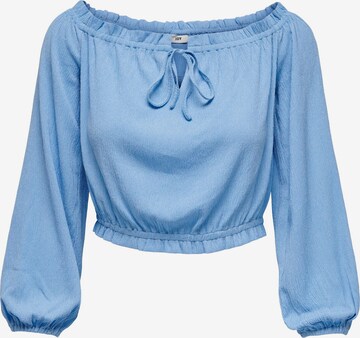 JDY Blouse 'Hannah' in Blue: front