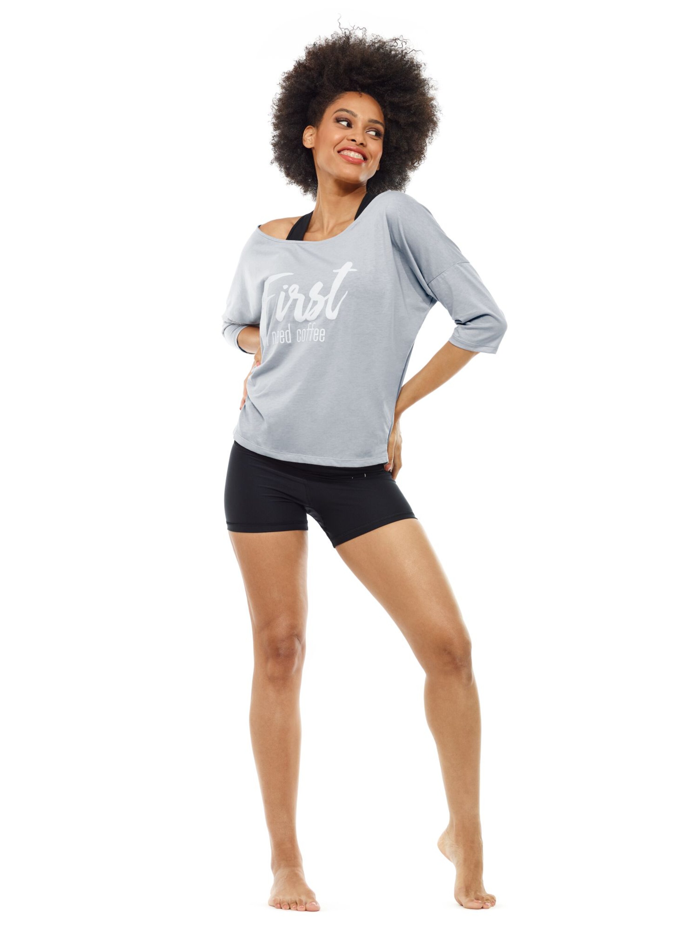 Winshape Skinny Παντελόνι φόρμας 'HWL502' σε μαύρο