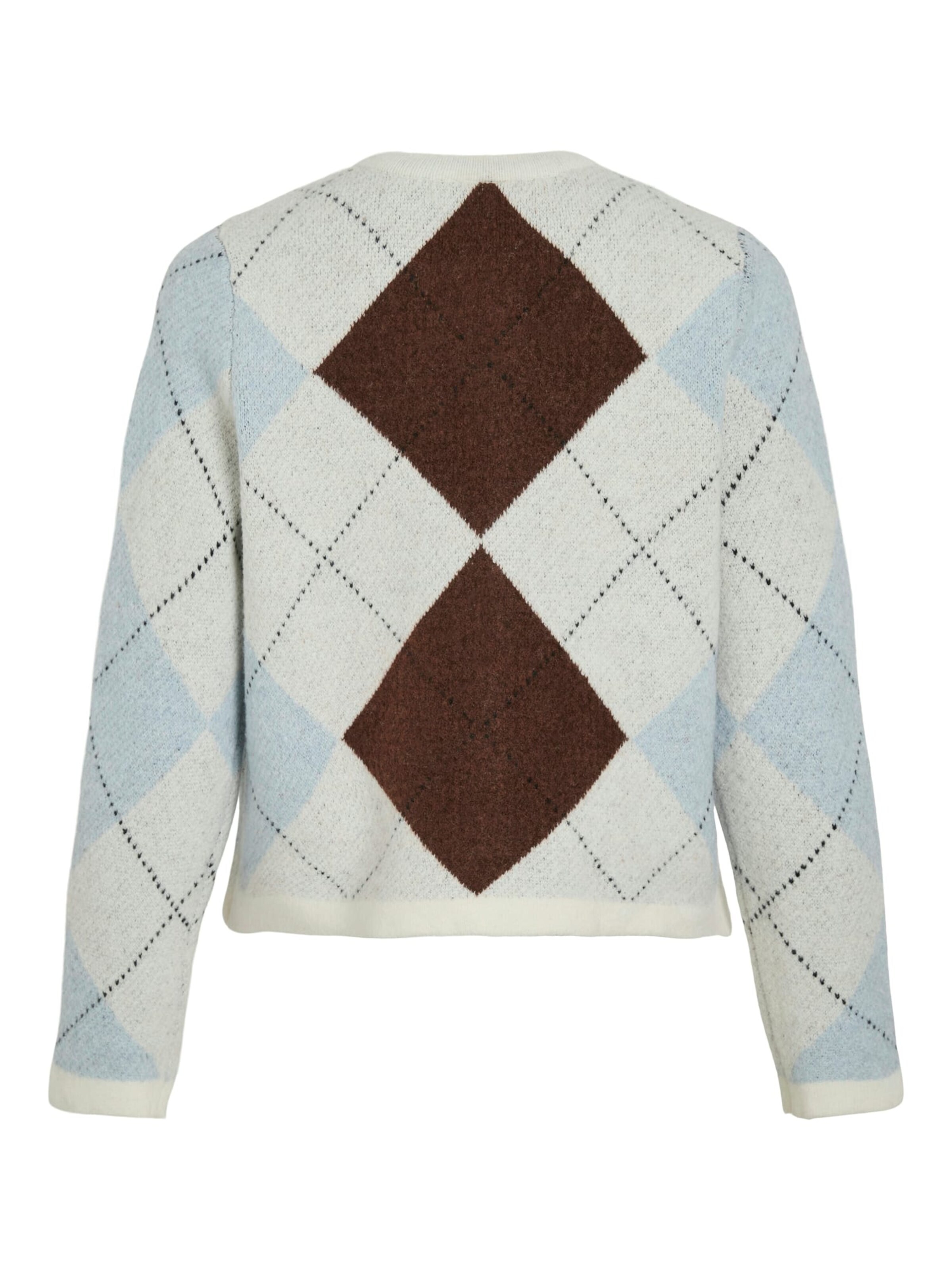 VILA Gebreid vest 'Kayla' in Beige