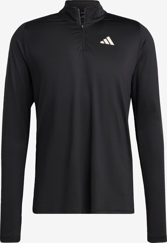 T-Shirt fonctionnel 'Sports Club ' ADIDAS PERFORMANCE en noir : devant