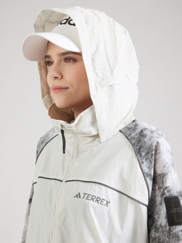 Veste outdoor 'National Geographic' ADIDAS TERREX en gris