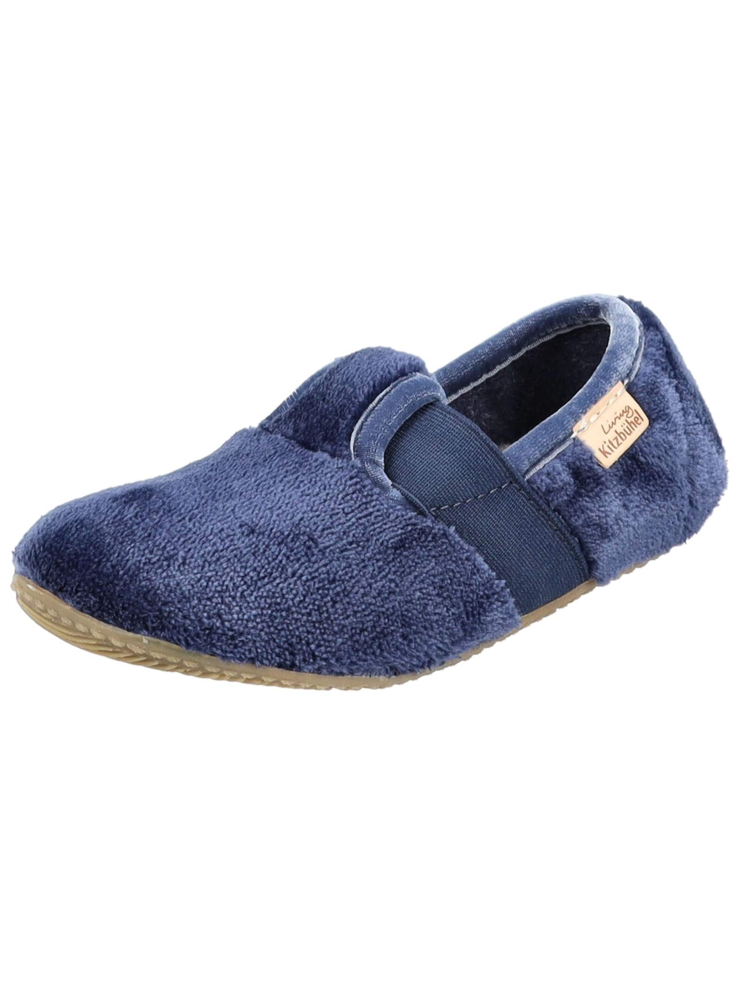 Pantoufle Living Kitzbühel en bleu : devant