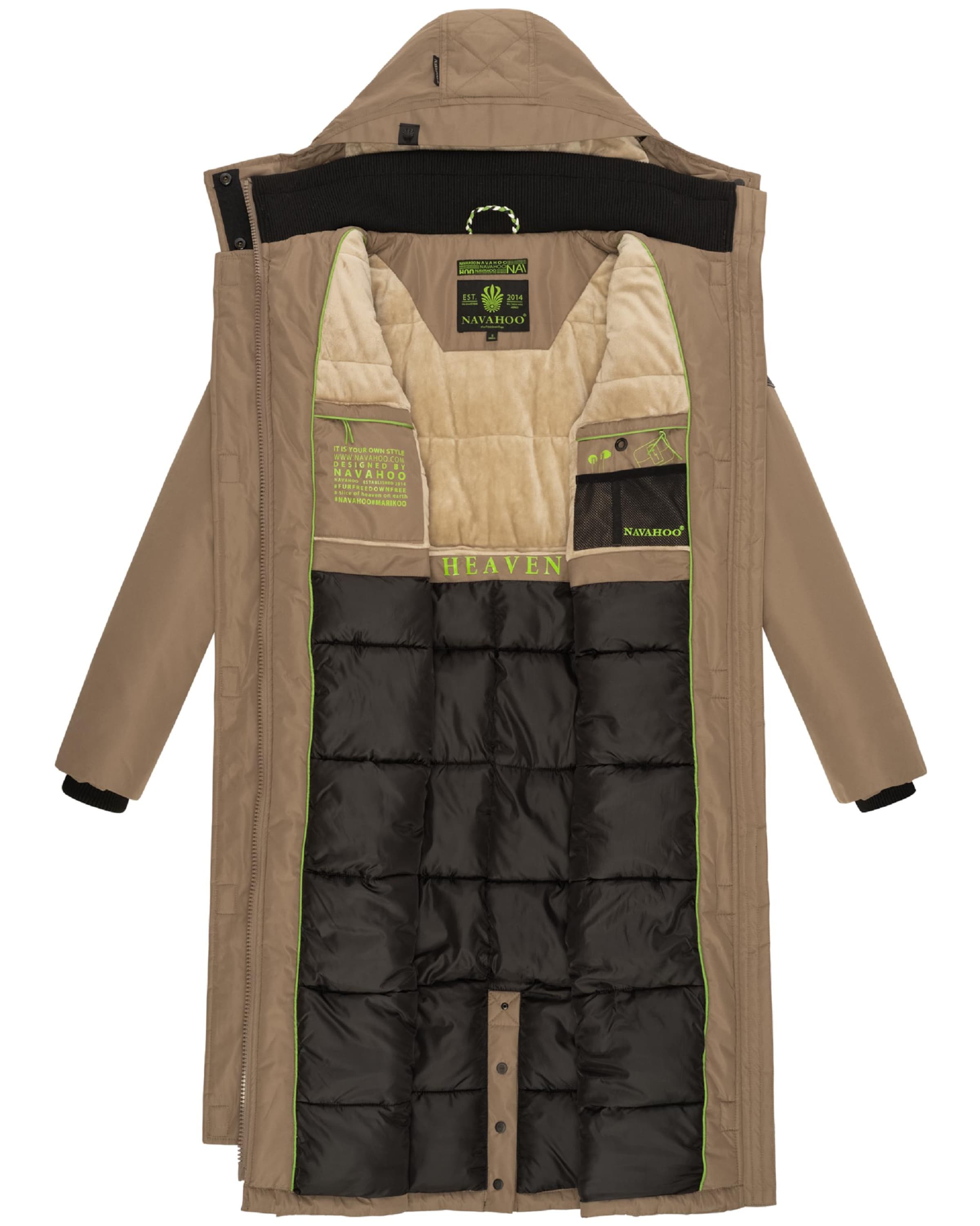NAVAHOO Χειμερινό παλτό 'Hokulanii' σε καφέ