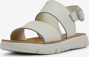 CAMPER Strap Sandals 'Oruga' in White: front