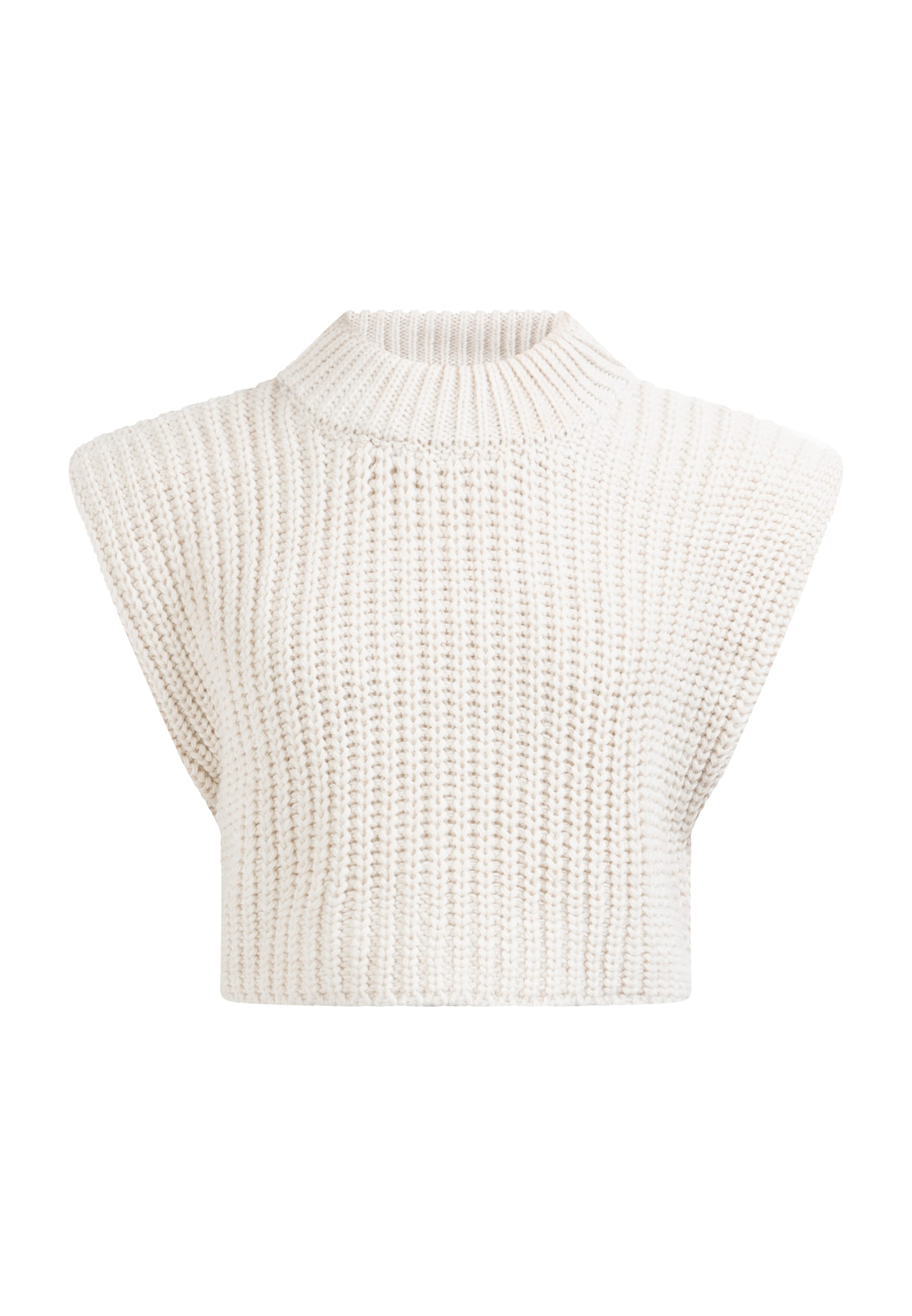 MYMO Sveter - Biela: predná strana