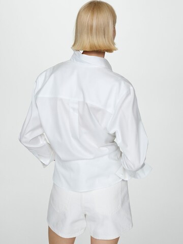 MANGO Regular Jeans 'Zoe' in White