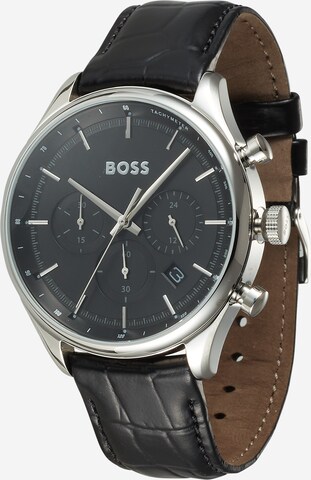 BOSS Analog watch in Black: front