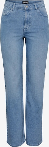 PIECES Wide Leg Jeans 'PEGGY' in Blau: predná strana