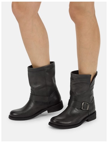 Bottines FELMINI en marron : devant