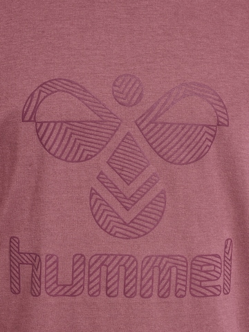Hummel T-Shirt in Lila
