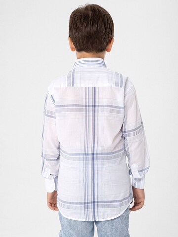 Coupe slim Chemise Daniel Hills en blanc