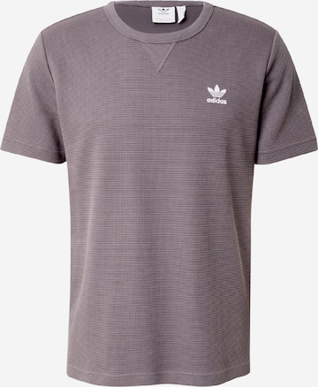 ADIDAS ORIGINALS - Camiseta 'Trefoil Essentials' en gris: frente
