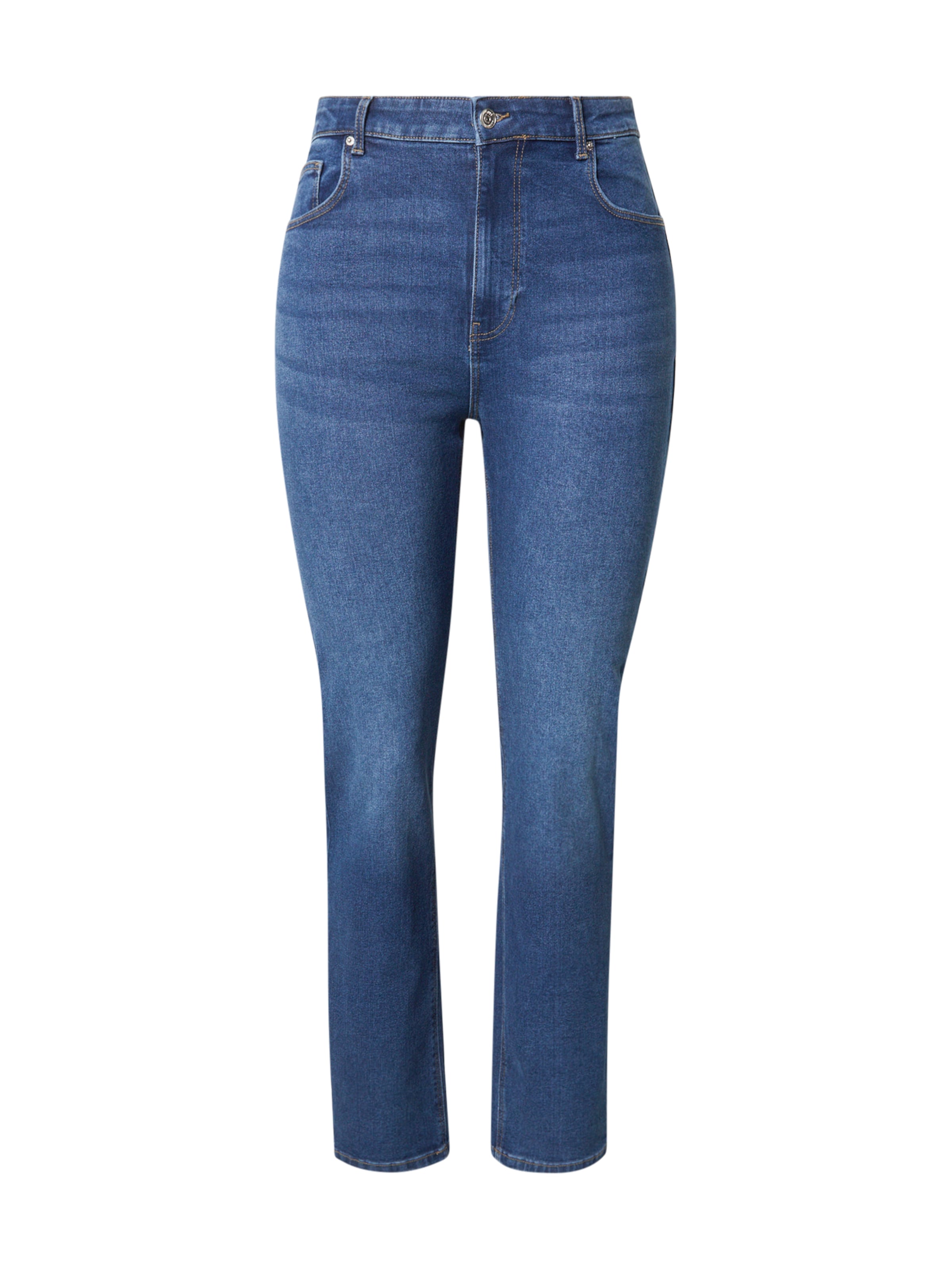 Regular Jean 'CARCRUZ' ONLY Carmakoma en bleu : devant