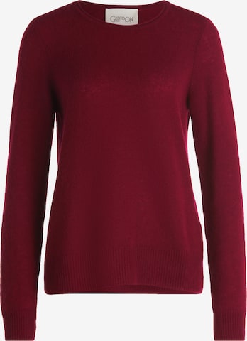 Pull-over Cartoon en rouge : devant
