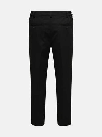Only & Sons Regular Pants 'ONSMIRO' in Black