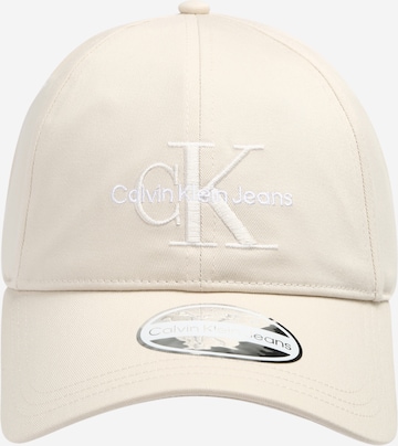 Regular Casquette Calvin Klein Jeans en blanc