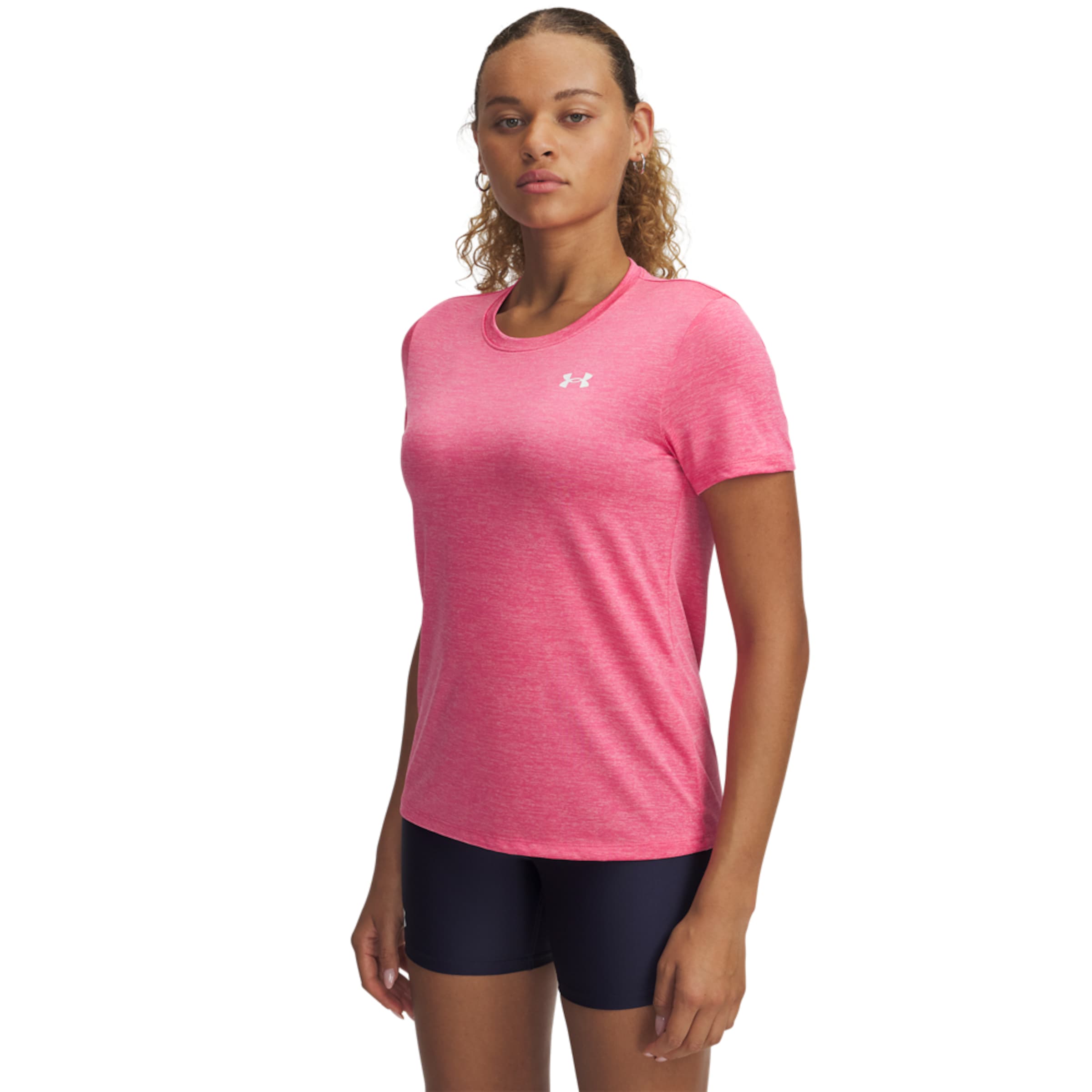 UNDER ARMOUR Functioneel shirt 'Twist' in Roze: voorkant