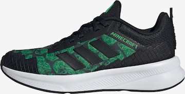 Baskets 'Minecraft Fortarun 4.0' ADIDAS SPORTSWEAR en noir : devant
