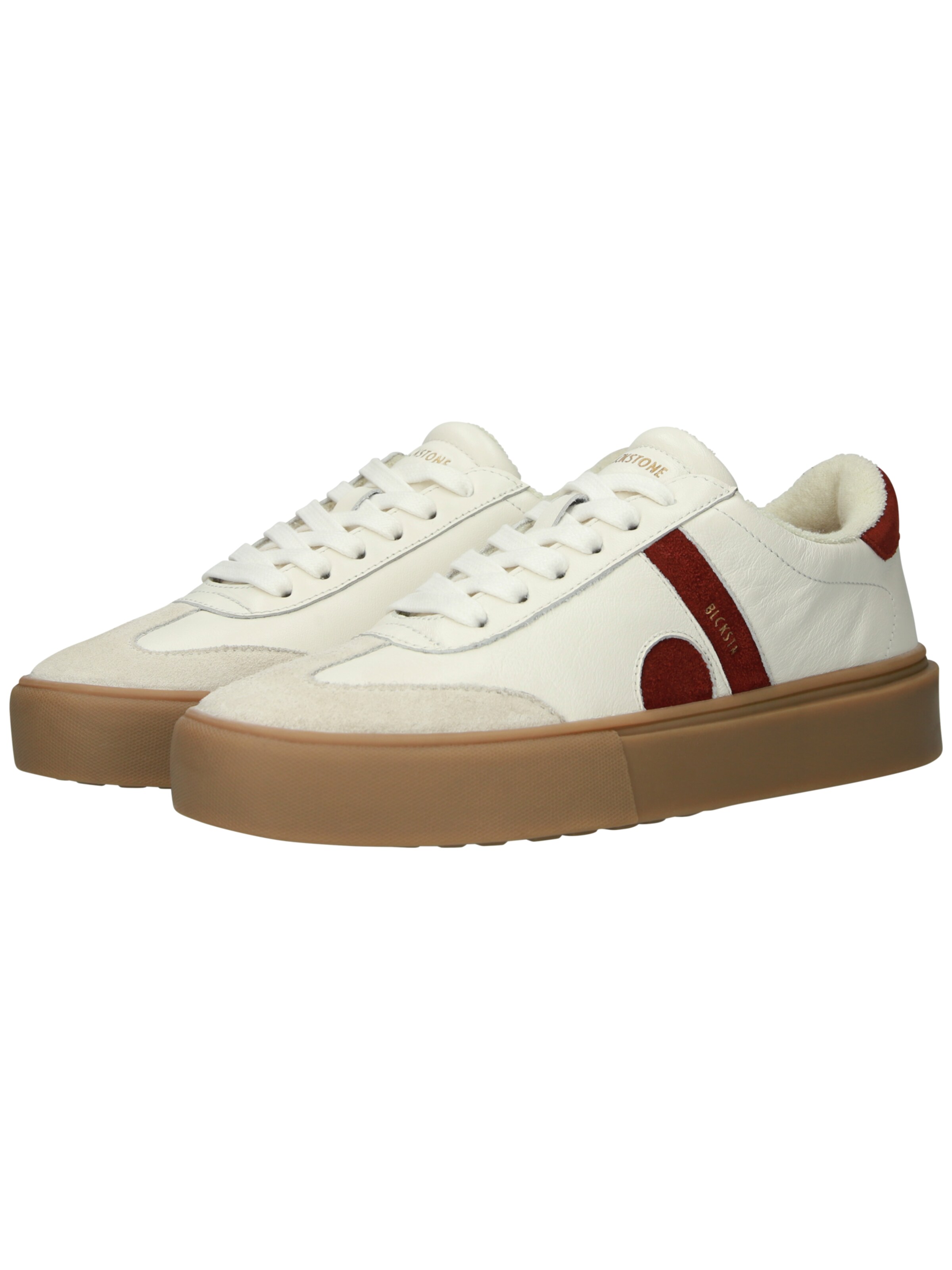 BLACKSTONE Låg sneaker 'Quartz Auden EL280' i vit