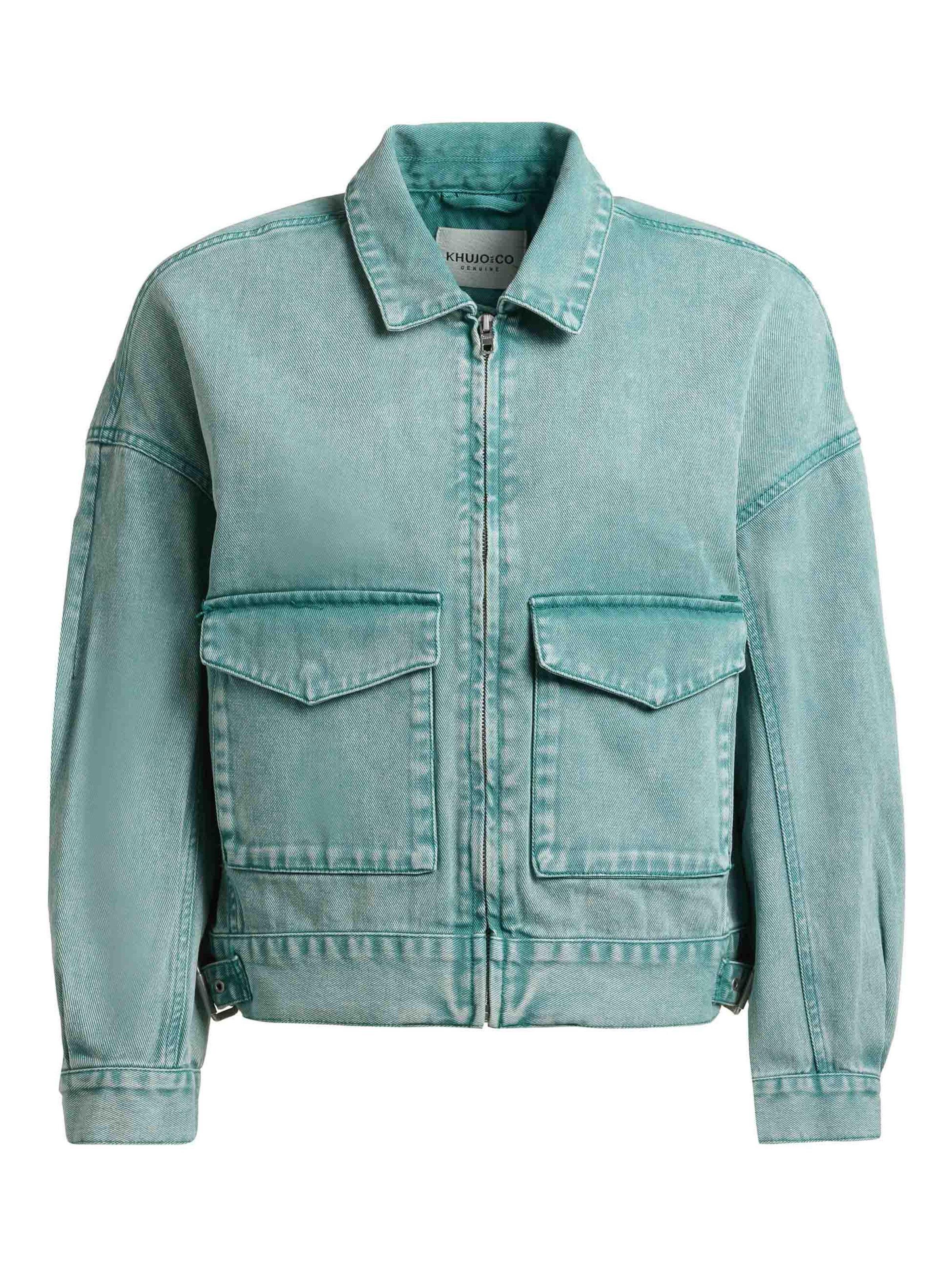 khujo Between-season jacket 'Nelina' in Emerald, Item view
