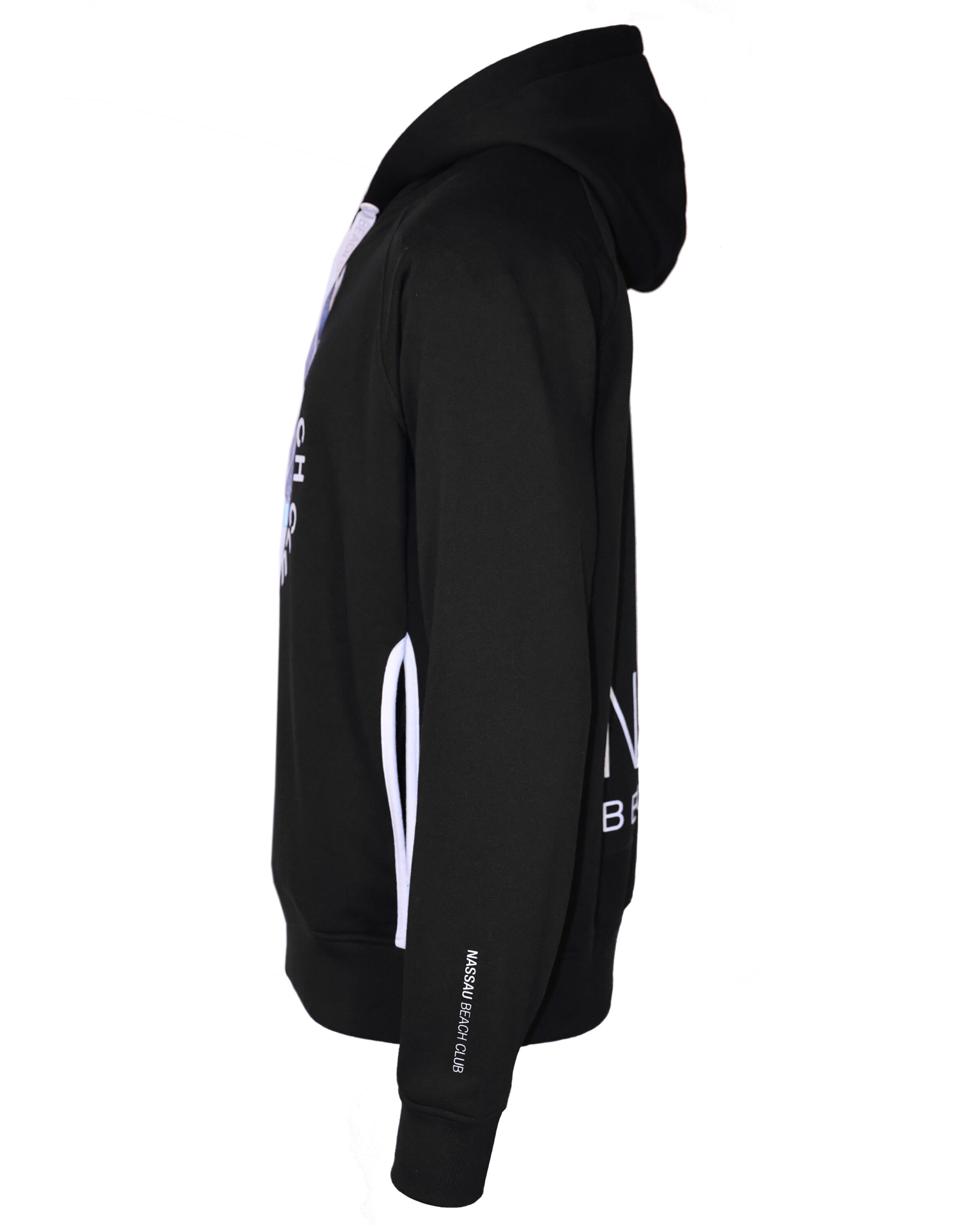 NASSAU Beach Club Sweatshirt ' NB22009 ' in Zwart