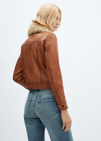 MANGO Jacke 'Cameron' in Beige